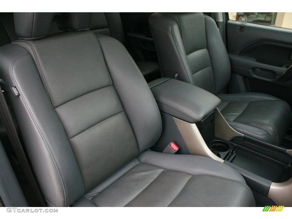 Gray Interior 2007 Honda Pilot EX-L Photo #42828758