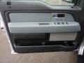 Steel Gray 2011 Ford F150 STX SuperCab 4x4 Door Panel