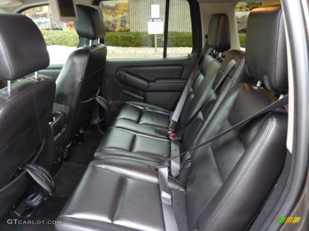 Black Interior 2008 Ford Explorer Limited 4x4 Photo #42831598