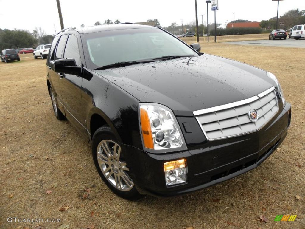 2009 SRX V8 - Black Ice / Ebony/Light Gray photo #1