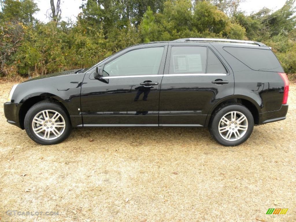 Black Ice 2009 Cadillac SRX V8 Exterior Photo #42832598