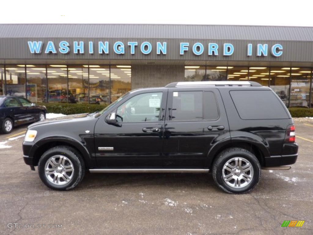 Black Ford Explorer