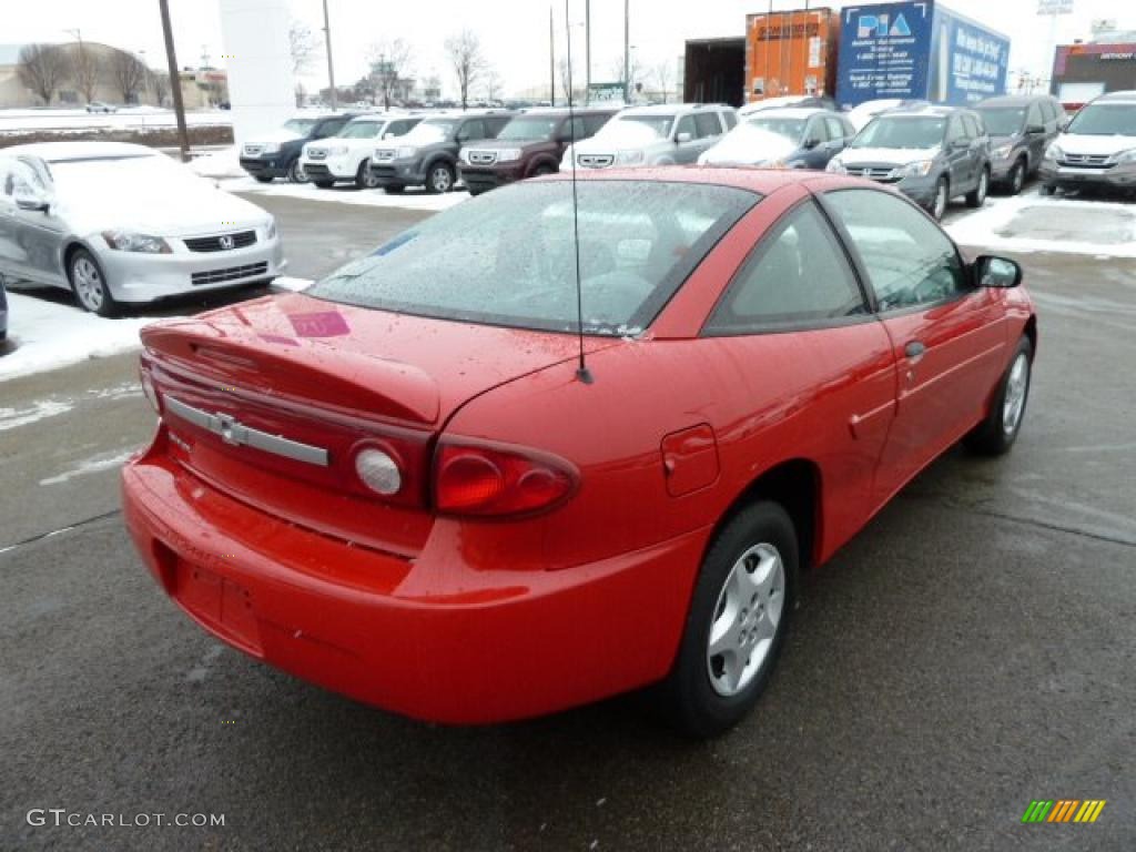 2003 Cavalier Coupe - Victory Red / Graphite Gray photo #4