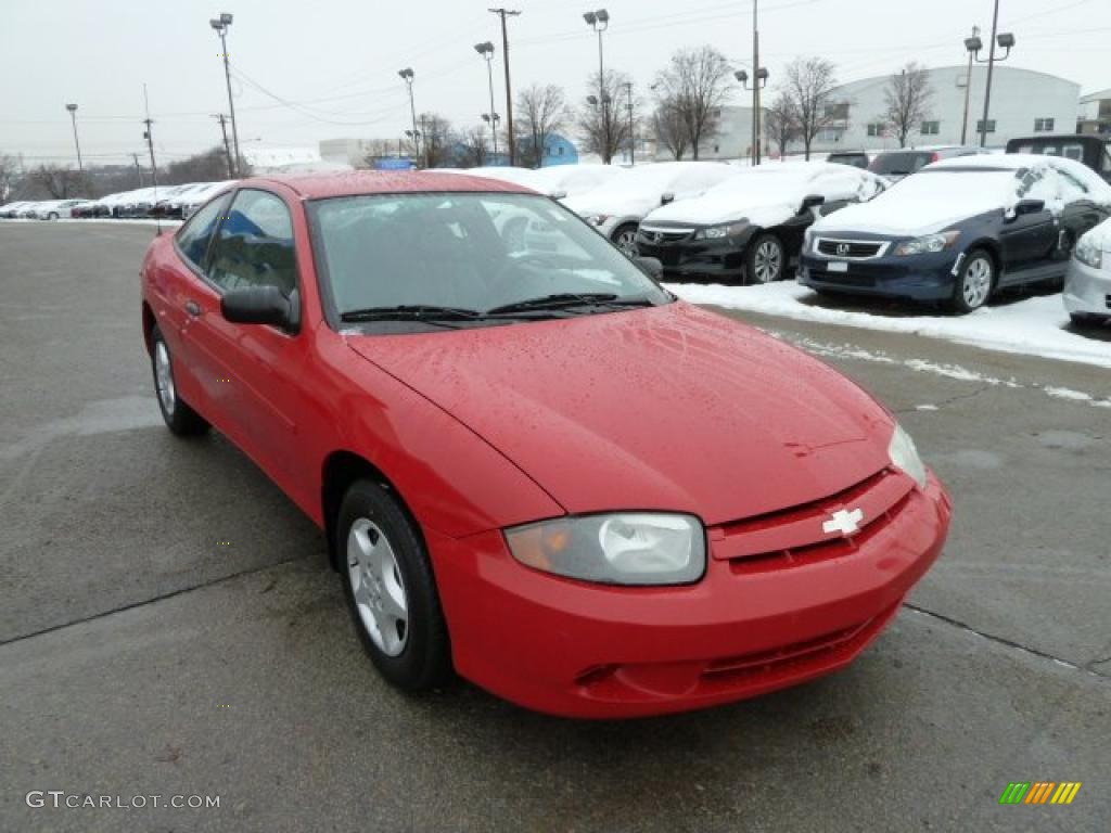2003 Cavalier Coupe - Victory Red / Graphite Gray photo #5