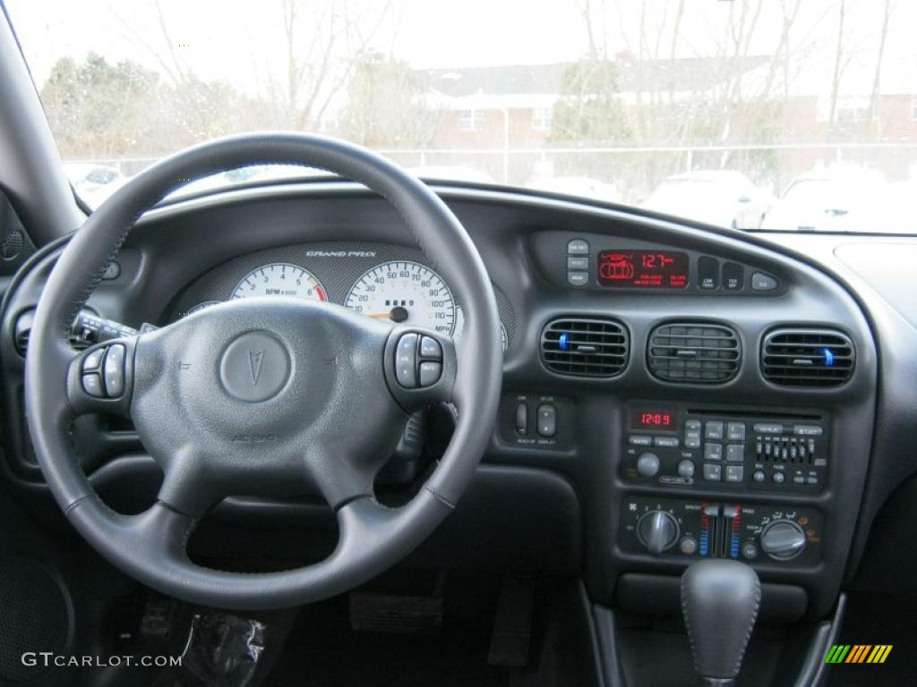 2003 Pontiac Grand Prix GTP Sedan Graphite Dashboard Photo #42834966