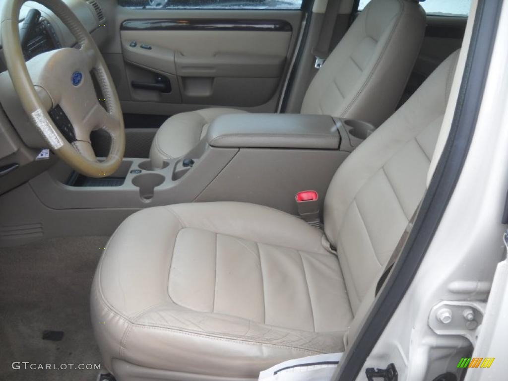 Medium Parchment Interior 2005 Ford Explorer Limited 4x4 Photo #42835115