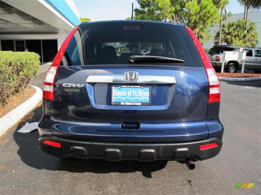 2007 CR-V EX-L - Royal Blue Pearl / Black photo #4