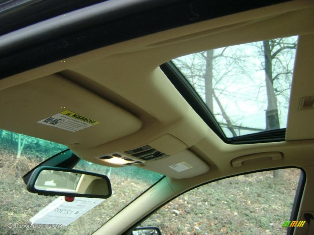 2005 5 Series 530i Sedan - Jet Black / Beige photo #15