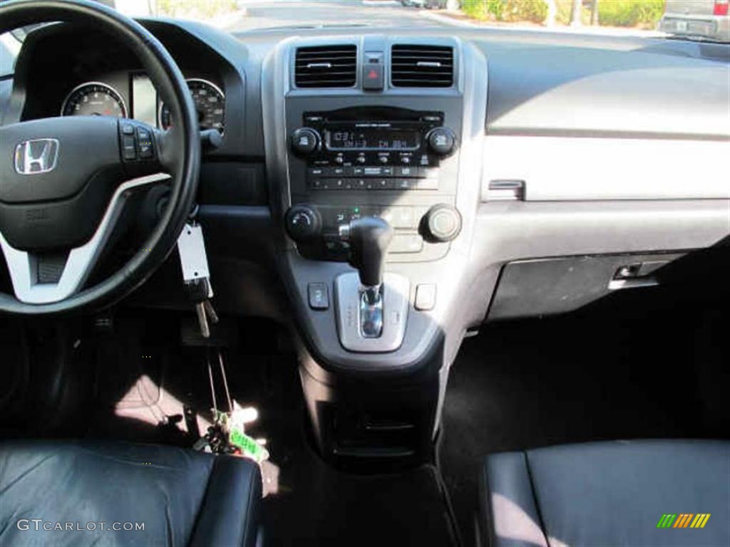 2007 CR-V EX-L - Royal Blue Pearl / Black photo #12