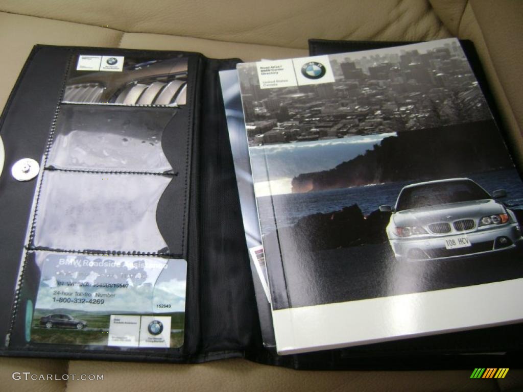 2005 5 Series 530i Sedan - Jet Black / Beige photo #17