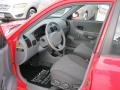 Gray 2004 Hyundai Accent GL Sedan Interior Color