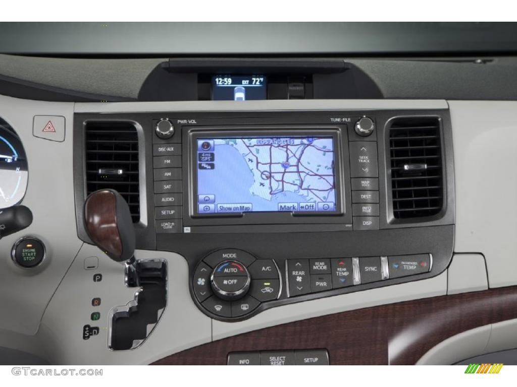 2011 Toyota Sienna Limited AWD Controls Photo #42838202