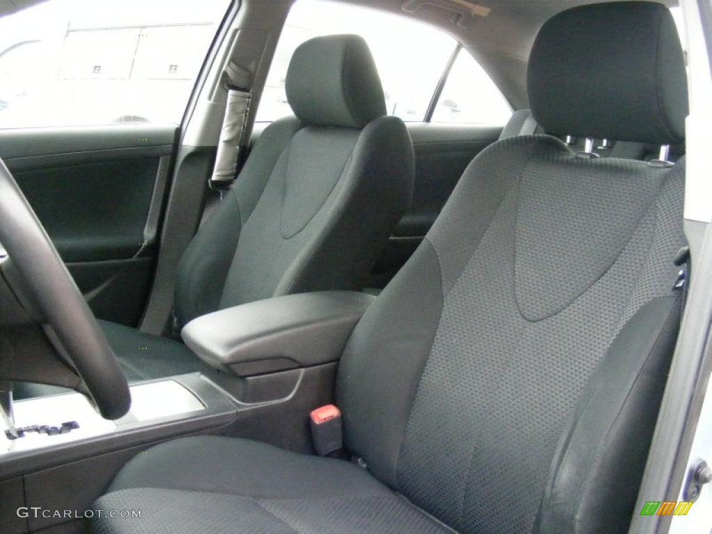 2008 Camry SE - Sky Blue Pearl / Dark Charcoal photo #9