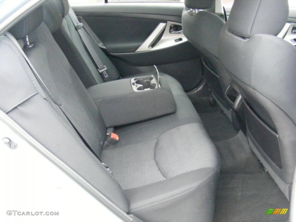 2008 Camry SE - Sky Blue Pearl / Dark Charcoal photo #12
