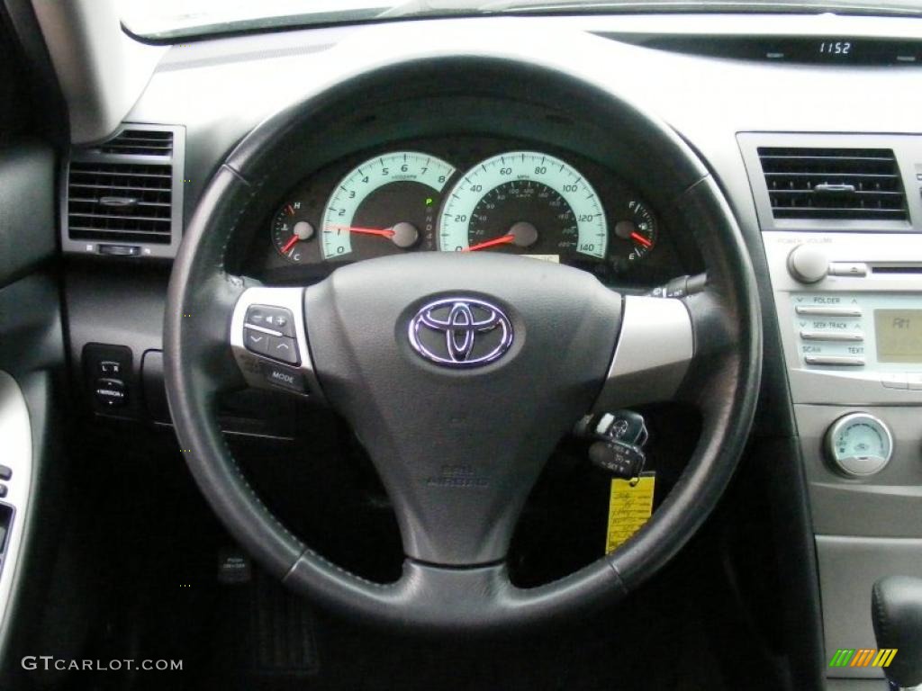 2008 Camry SE - Sky Blue Pearl / Dark Charcoal photo #16