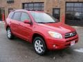 Barcelona Red Pearl 2007 Toyota RAV4 Limited Exterior