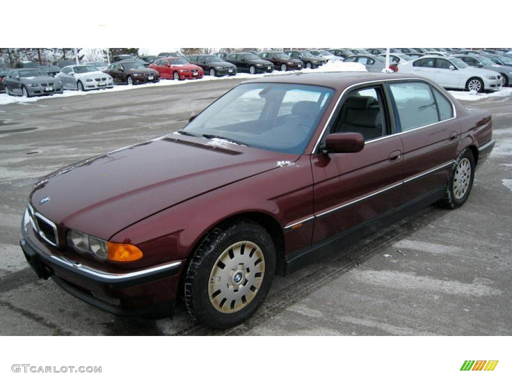 Royal Red Metallic BMW 7 Series