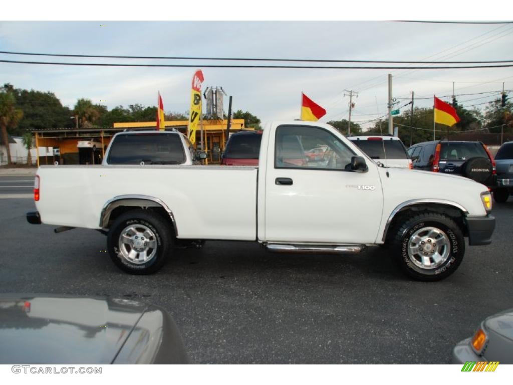 1996 T100 Truck Regular Cab - White / Blue photo #3