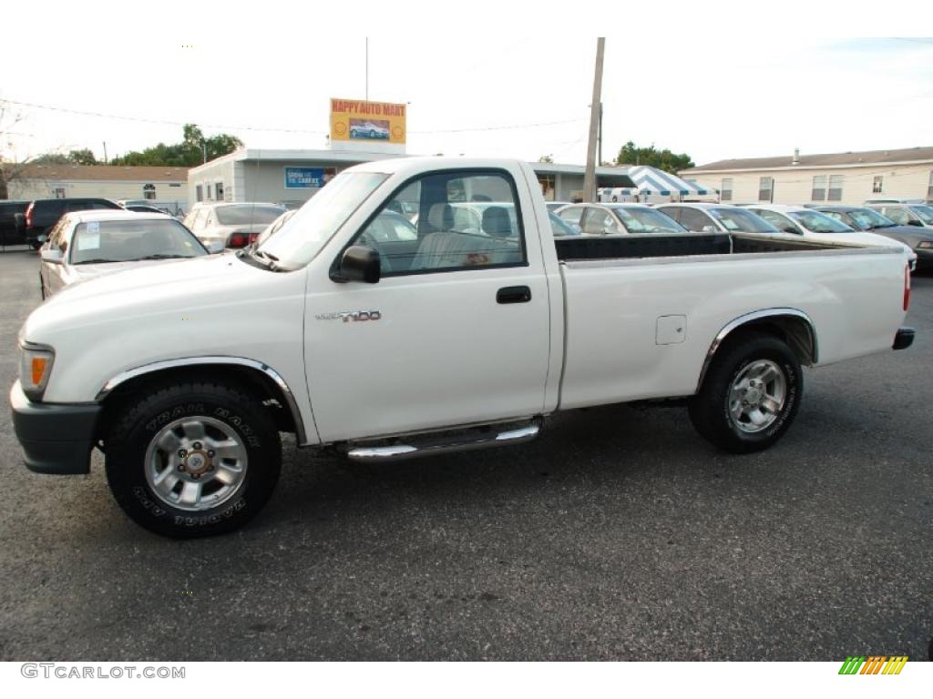 White 1996 Toyota T100 Truck Regular Cab Exterior Photo #42841342