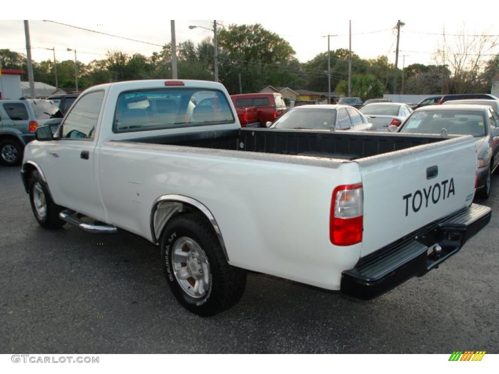 1996 T100 Truck Regular Cab - White / Blue photo #7