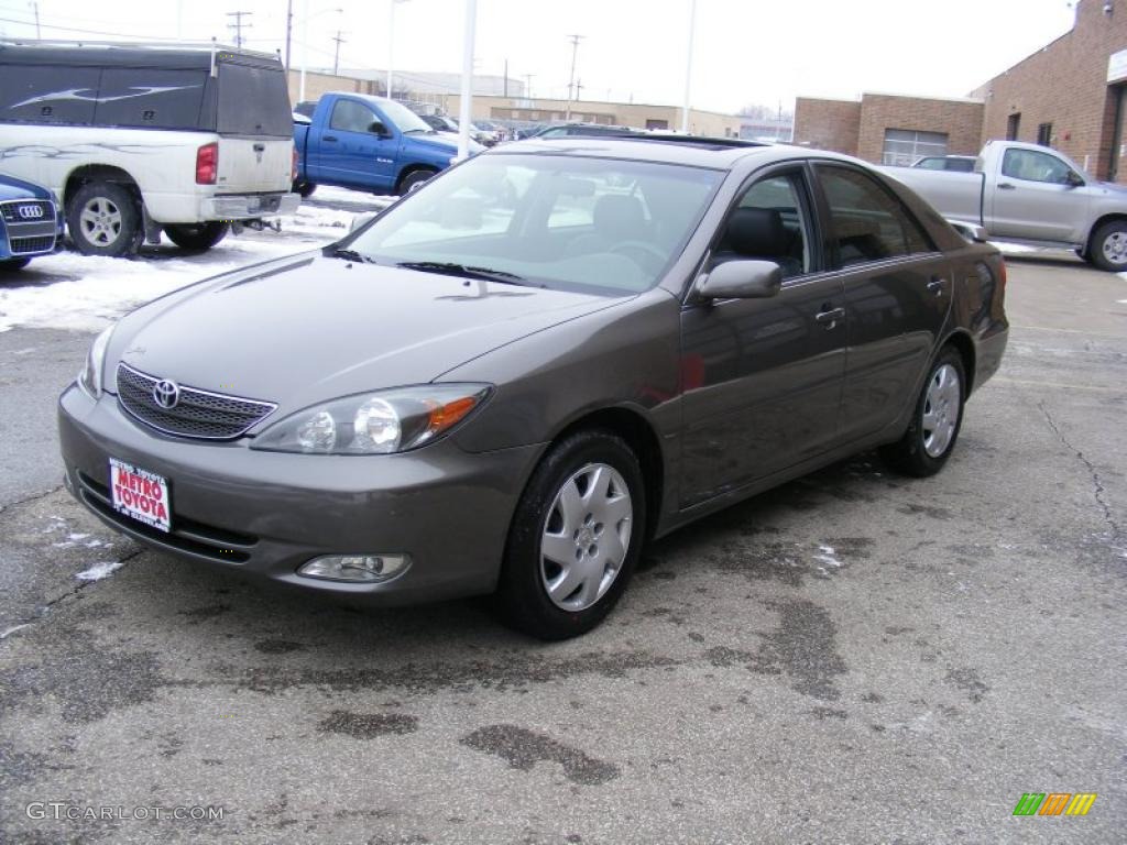 2003 Camry SE - Phantom Gray Pearl / Dark Charcoal photo #7