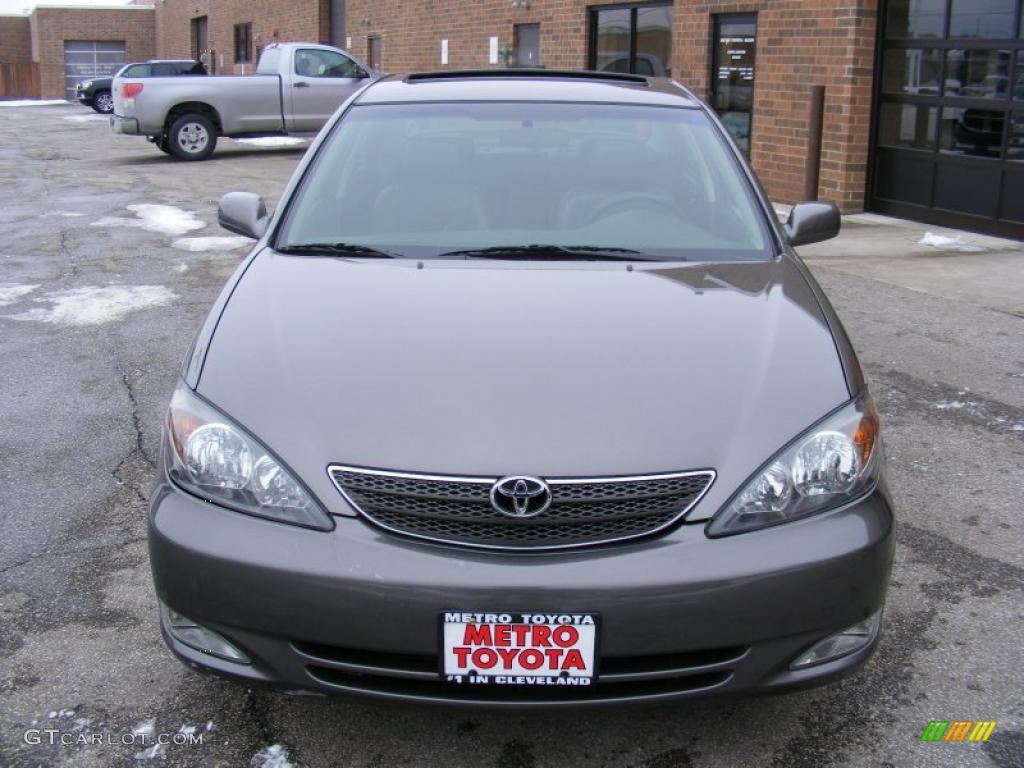 2003 Camry SE - Phantom Gray Pearl / Dark Charcoal photo #8