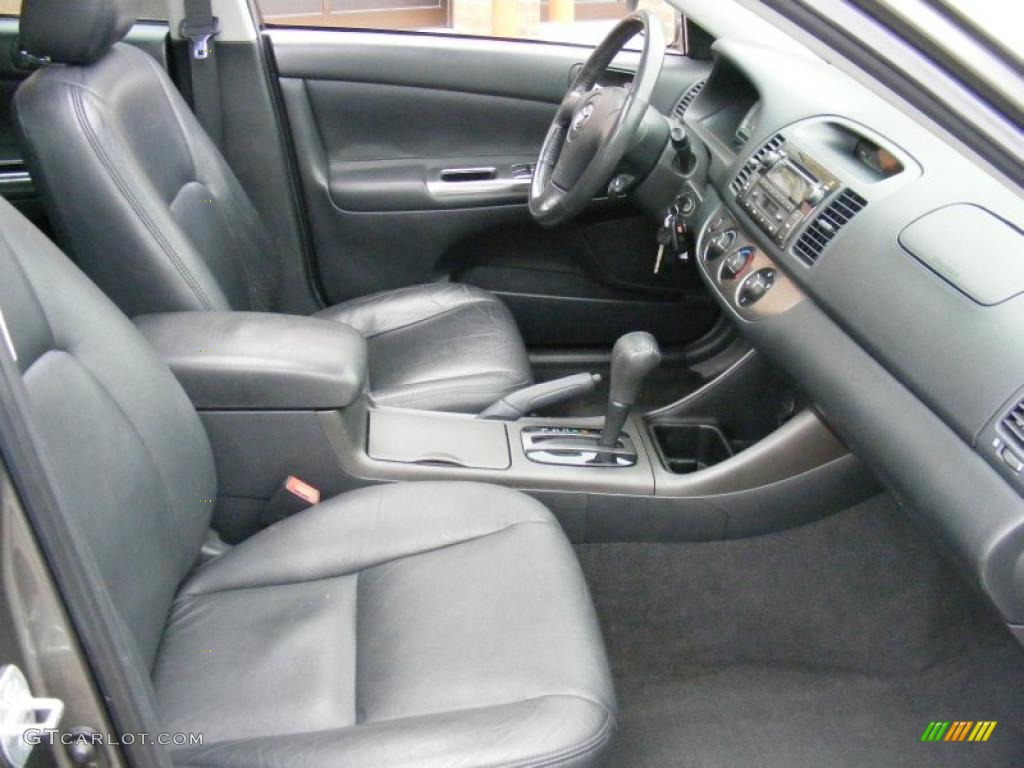 2003 Camry SE - Phantom Gray Pearl / Dark Charcoal photo #13