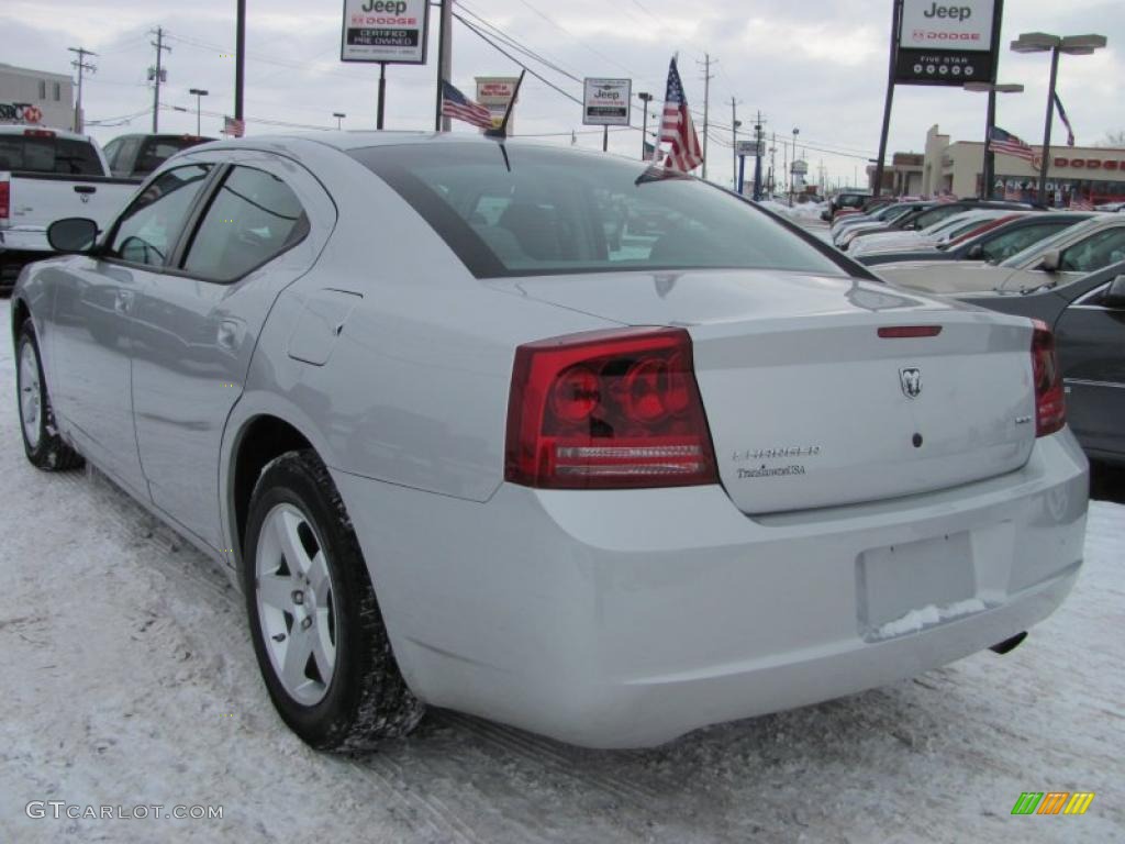 2008 Charger SXT - Bright Silver Metallic / Dark/Light Slate Gray photo #13