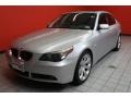 Titanium Silver Metallic 2006 BMW 5 Series 525i Sedan Exterior