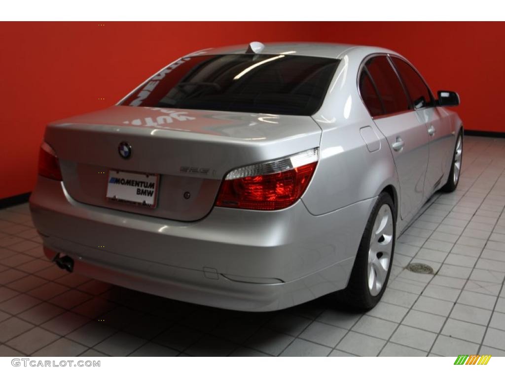Titanium Silver Metallic 2006 BMW 5 Series 525i Sedan Exterior Photo #42847310