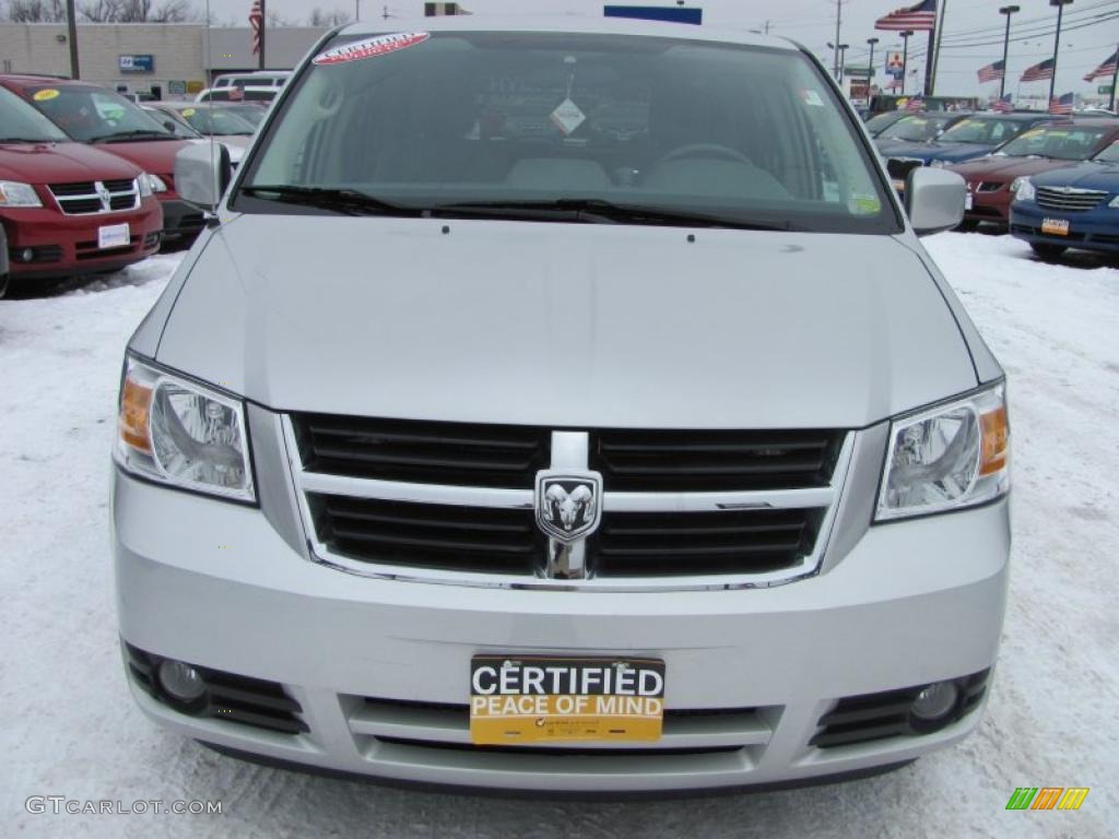 2008 Grand Caravan SXT - Bright Silver Metallic / Medium Slate Gray/Light Shale photo #20