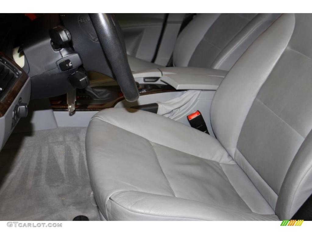 Grey Interior 2006 BMW 5 Series 525i Sedan Photo #42847354