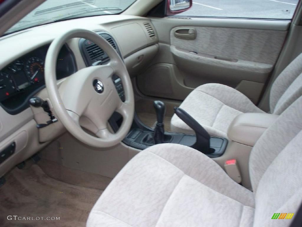 2005 Optima LX - Radiant Red / Beige photo #10