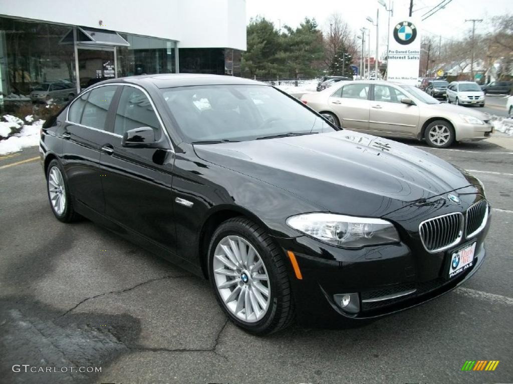 Jet Black 2011 BMW 5 Series 535i Sedan Exterior Photo #42849506