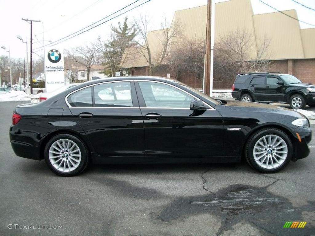 Jet Black 2011 BMW 5 Series 535i Sedan Exterior Photo #42849526