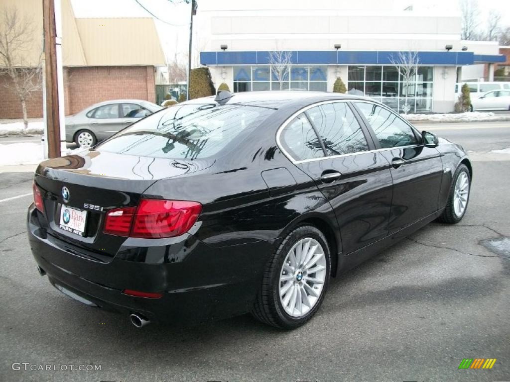 Jet Black 2011 BMW 5 Series 535i Sedan Exterior Photo #42849542