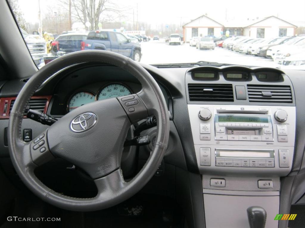 2005 Toyota Solara SLE V6 Coupe Dark Stone Dashboard Photo #42849870