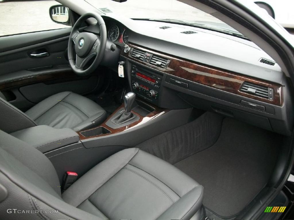 2011 3 Series 328i xDrive Coupe - Jet Black / Black photo #25