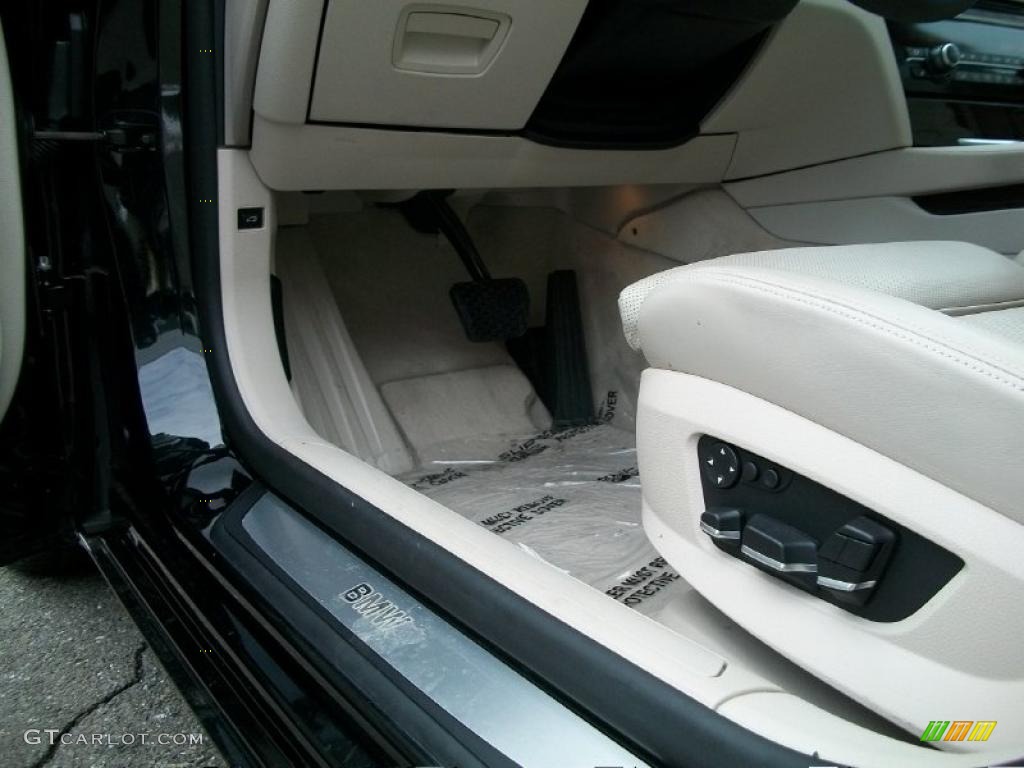 2011 7 Series 750Li Sedan - Jet Black / Oyster Nappa Leather photo #11