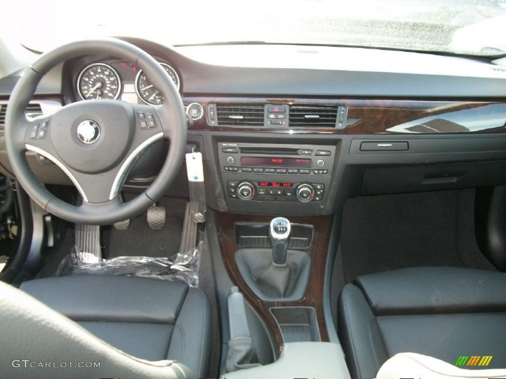 2011 3 Series 328i Coupe - Jet Black / Black photo #13