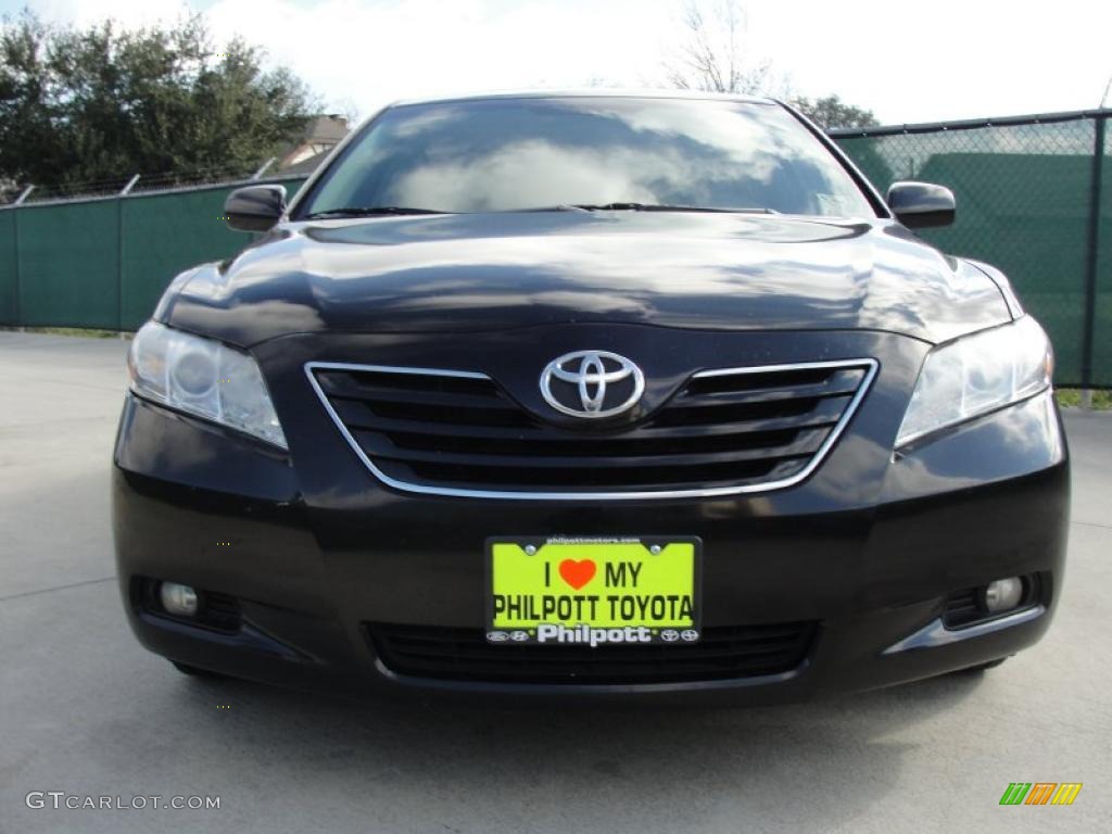 2007 Camry XLE V6 - Black / Ash photo #9