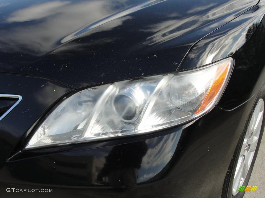 2007 Camry XLE V6 - Black / Ash photo #10