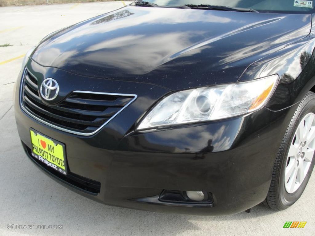 2007 Camry XLE V6 - Black / Ash photo #11