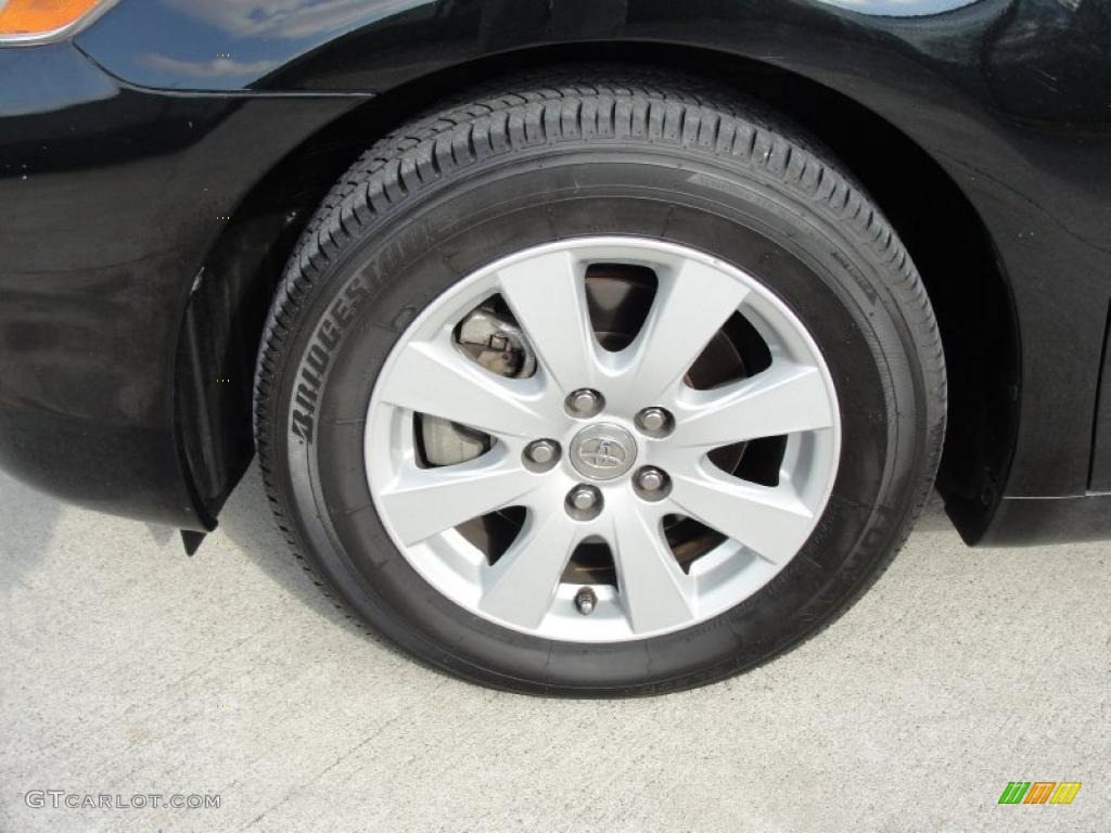 2007 Camry XLE V6 - Black / Ash photo #12