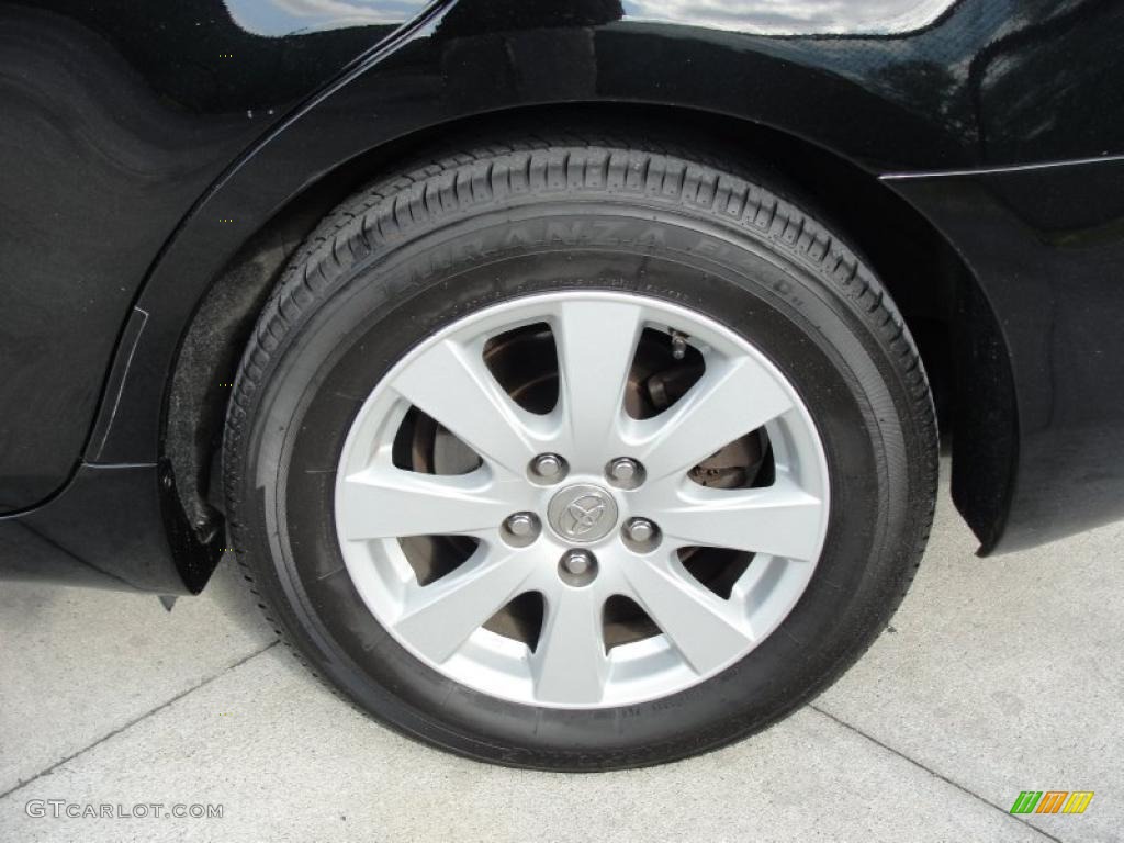 2007 Camry XLE V6 - Black / Ash photo #13