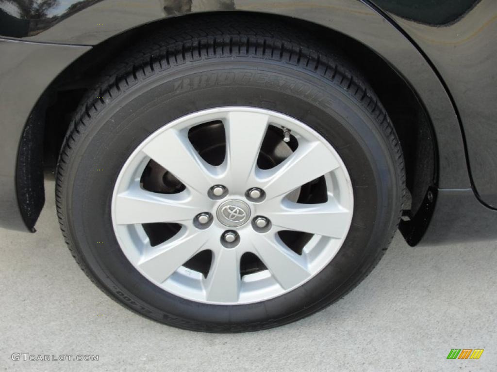 2007 Camry XLE V6 - Black / Ash photo #14