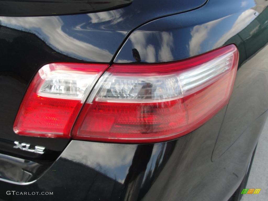 2007 Camry XLE V6 - Black / Ash photo #18