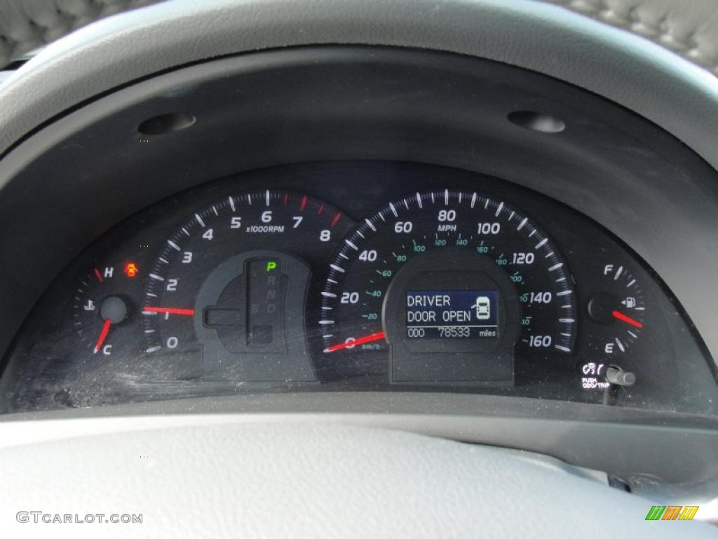 2007 Camry XLE V6 - Black / Ash photo #42