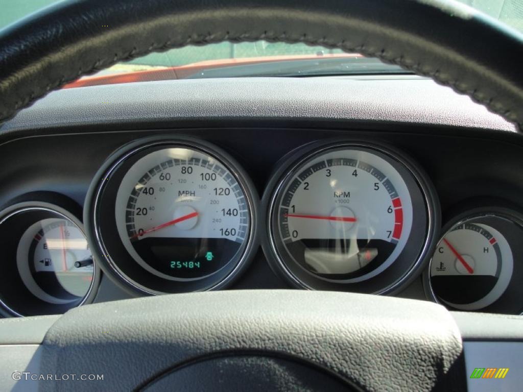 2009 Dodge Challenger R/T Gauges Photo #42857866