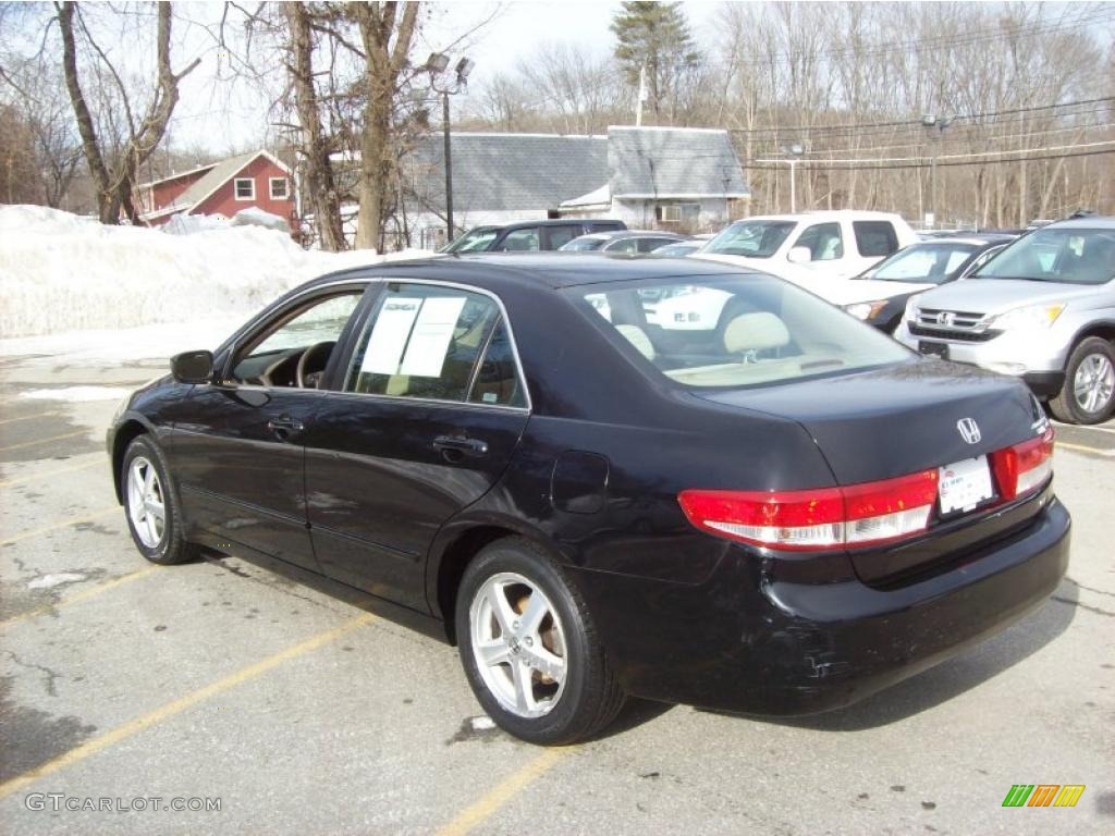 2003 Accord EX-L Sedan - Nighthawk Black Pearl / Ivory photo #2